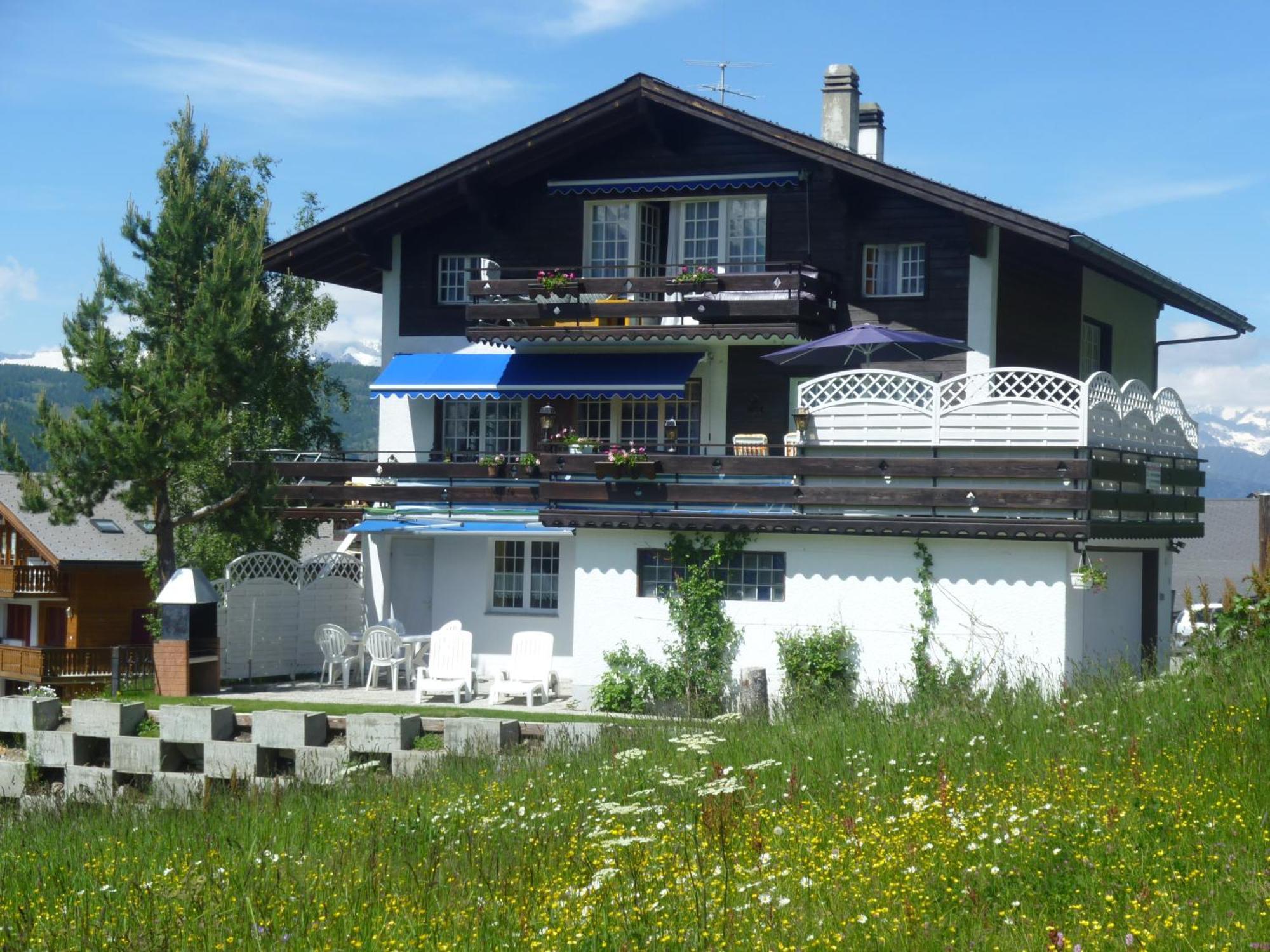 Ferienwohnung Edelweiss Grächen Esterno foto