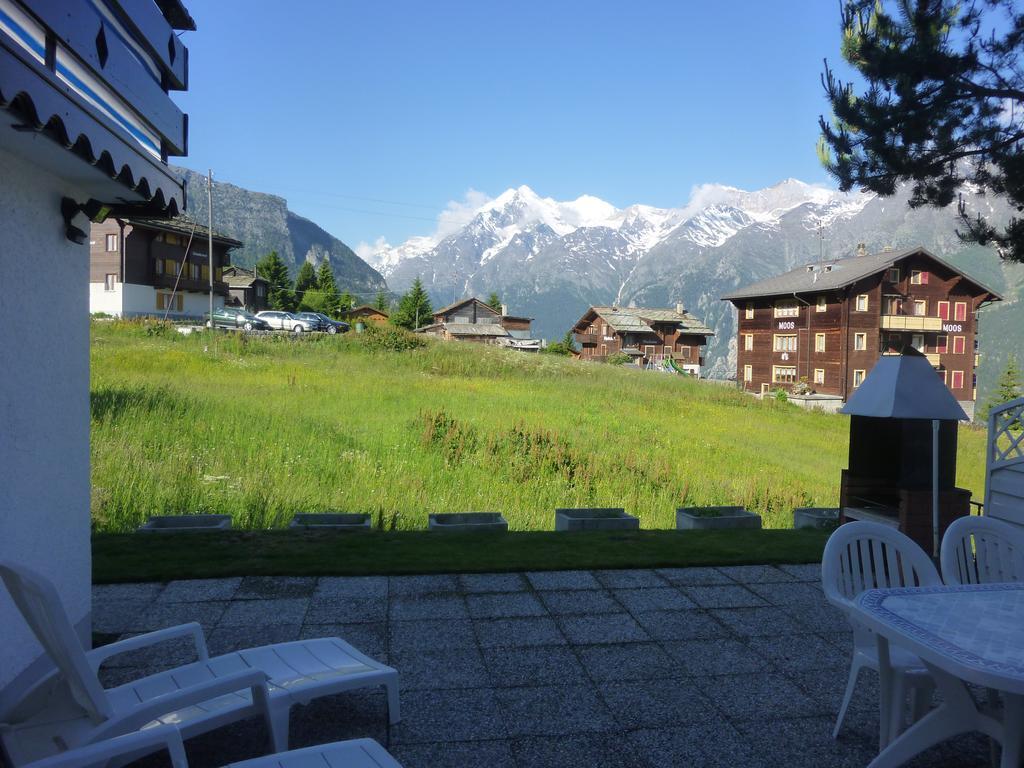 Ferienwohnung Edelweiss Grächen Esterno foto